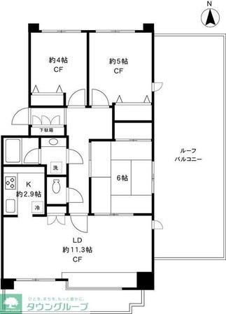 カーサグラン西川口の物件間取画像